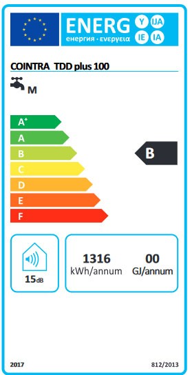 Etiqueta de Eficiencia Energética - VGRJF7NKX