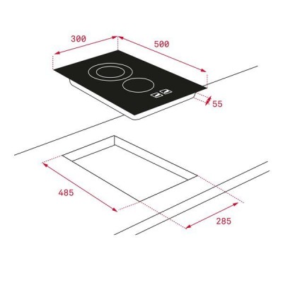 Placa Gas TEKA CGBLUX30GAL Natural