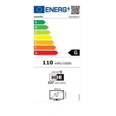 TV QLED  SAMSUNG QE55Q80A