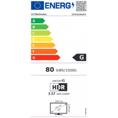 TV LED LG 55NANO866PA