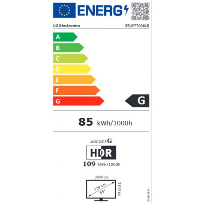 TV LED LG 55UP77006LB