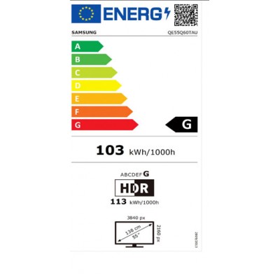 TV QLED SAMSUNG QE55Q60T  IA HDR10+