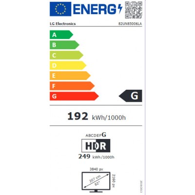 TV LED LG 82UN8500