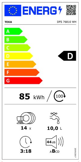 Etiqueta de Eficiencia Energética - 114260013