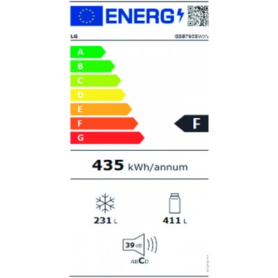 Frigorífico LG GSB760SWXV