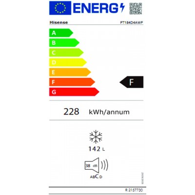 Congelador HISENSE FT184D4AWF