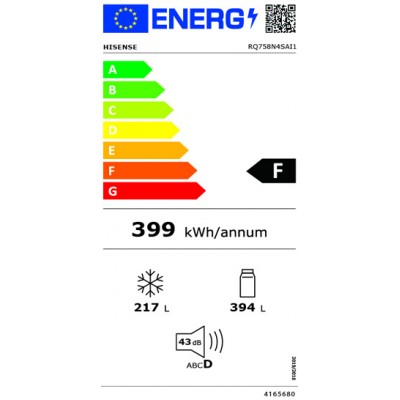 Frigorífico HISENSE RQ758N4SAI1