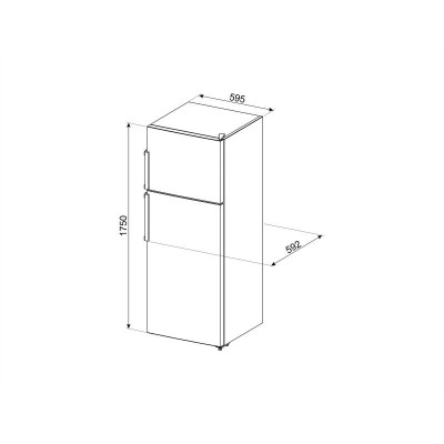 Frigorífico SMEG FD32F