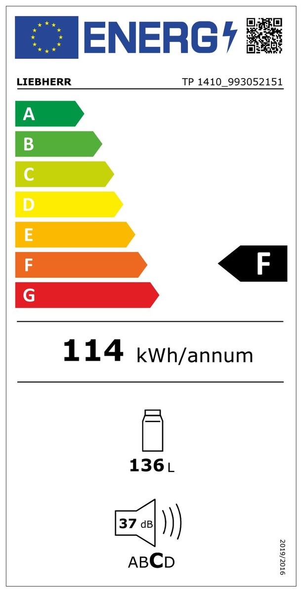 Etiqueta de Eficiencia Energética - TP1410