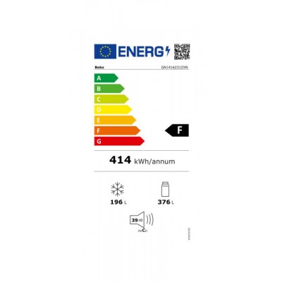 Frigorífico BEKO GN1416231ZXN