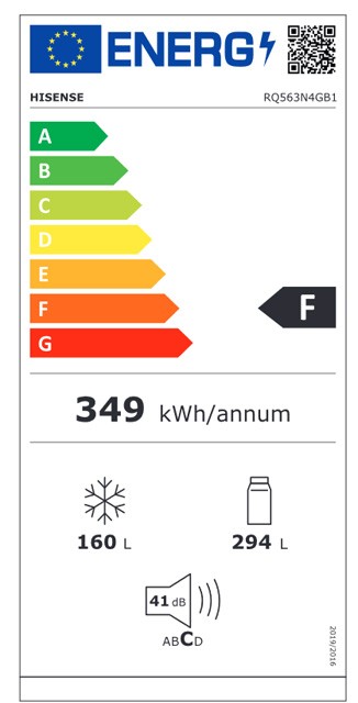 Etiqueta de Eficiencia Energética - RQ563N4GB1