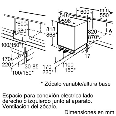 Congelador BALAY 3GUF233S