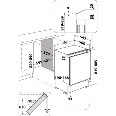 Conservador WHIRLPOOL  ARZ 0051