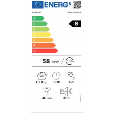 Lavadora HISENSE WFGA10141VM