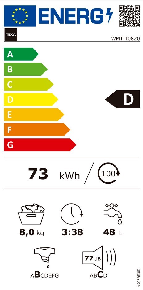 Etiqueta de Eficiencia Energética - 113910005