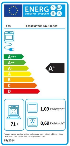Horno AEG BPS535170W | Ziwwie.com