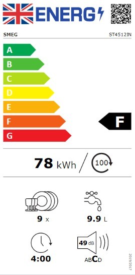 Etiqueta de Eficiencia Energética - ST4512IN
