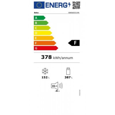 Frigorífico BEKO GNE60531XN