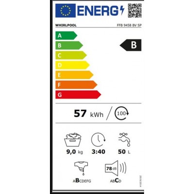 Lavadora WHIRLPOOL FFB 9458 BV SP