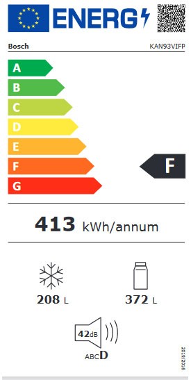 Etiqueta de Eficiencia Energética - KAN93VIFP
