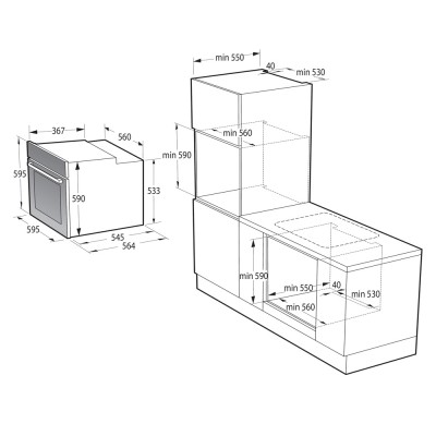 Horno HISENSE BI64211PX