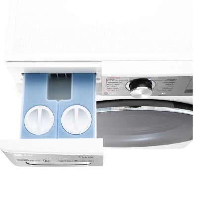 Lavadora LG F4WV9512P2W