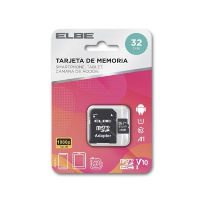Tarjeta de Memoria ELBE MicroSD HC...