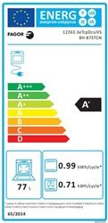 Etiqueta de Eficiencia Energética - 8H-875TCN
