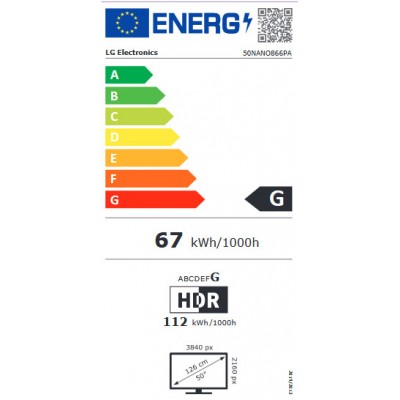 TV LED LG 50NANO866PA