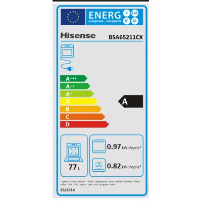 Horno HISENSE BSA65226AB