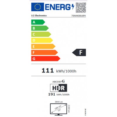 TV LED LG 75NANO816PA