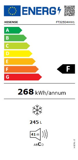 Etiqueta de Eficiencia Energética - FT325D4HW1