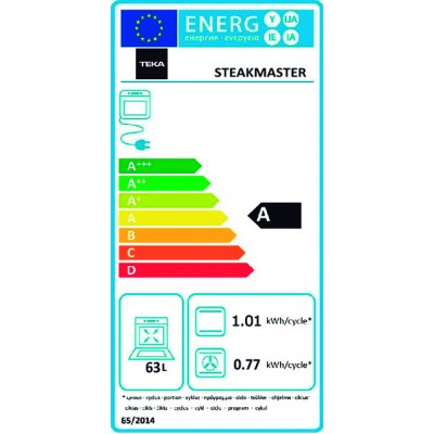 Horno TEKA Steakmaster Cristal Negro