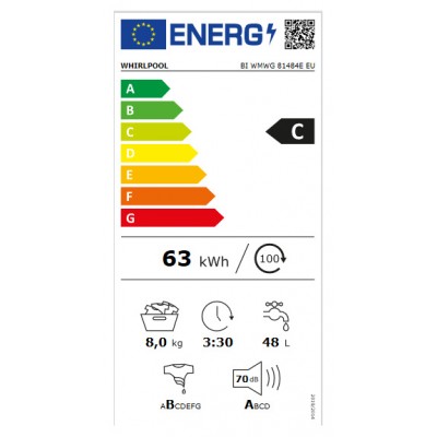 Lavadora WHIRLPOOL  BI WMWG 81484E EU