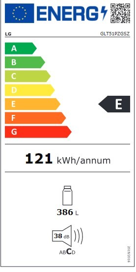Etiqueta de Eficiencia Energética - GLT51PZGSZ