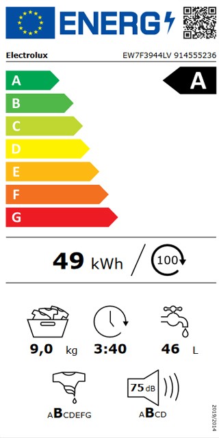 Etiqueta de Eficiencia Energética - 914555236
