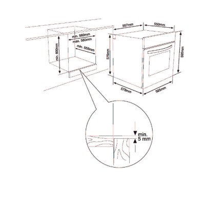 Horno ASPES AHE1300X