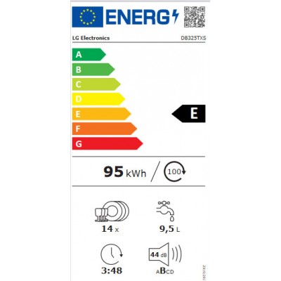 Lavavajillas LG DB325TXS