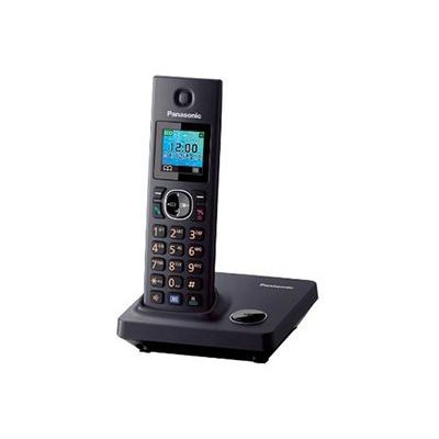Panasonic KX-TG7851SPB pantalla LCD Color Negro teléfono DECT 