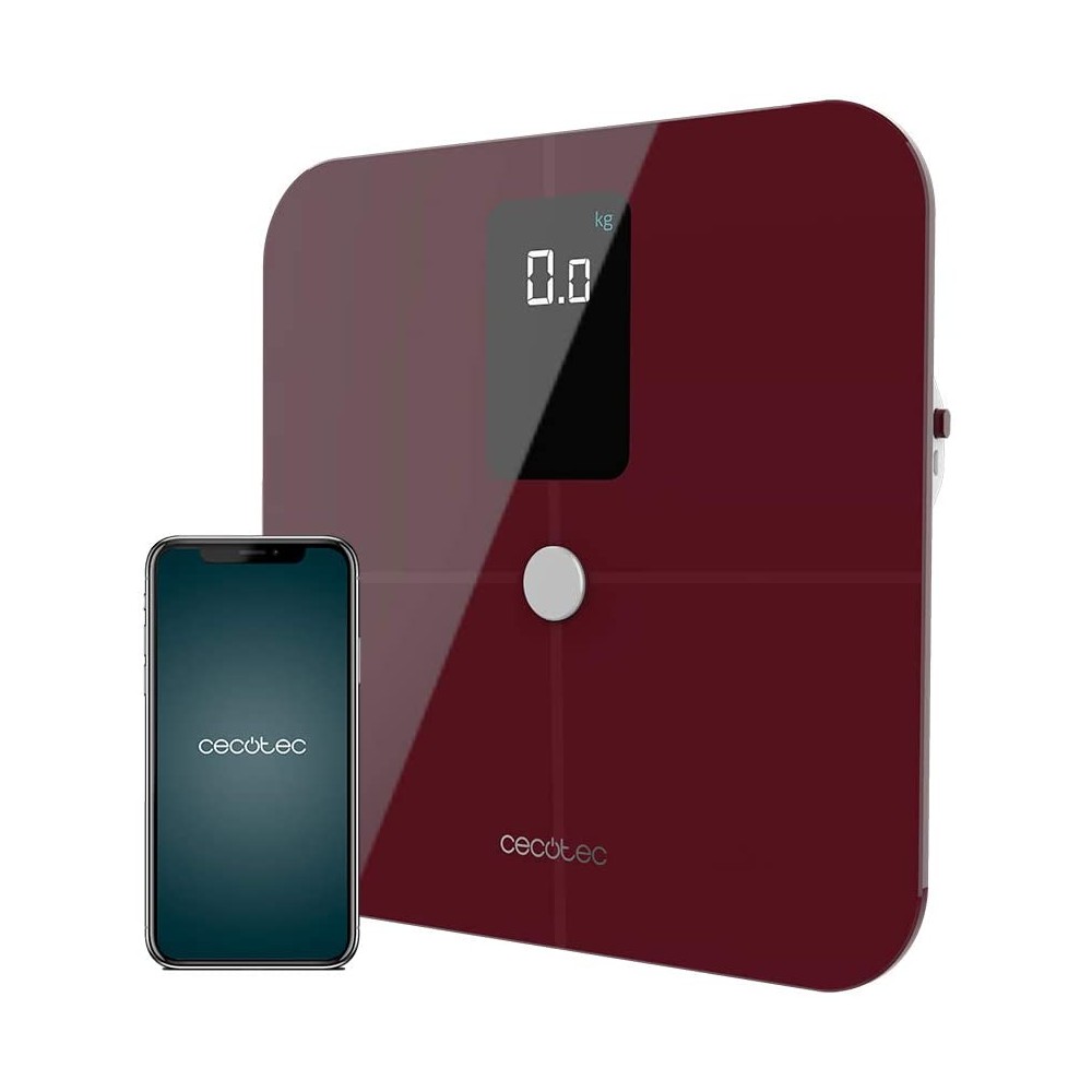 Báscula CECOTEC Surface Precision 10400 Smart Rojo