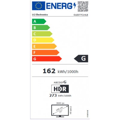 TV OLED LG OLED77C14LB