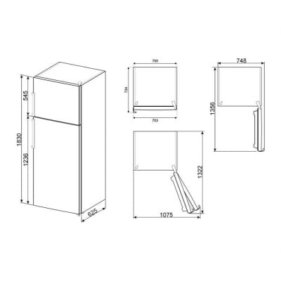 Frigorifico SMEG FD70EN4HX