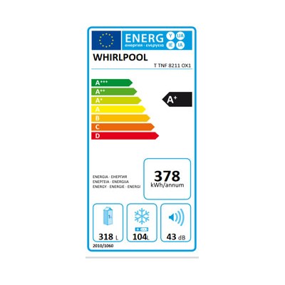 Frigorífico WHIRLPOOL T TNF 8211 OX1