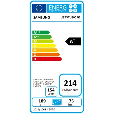 TV LED SAMSUNG UE75TU8005 4K UHD