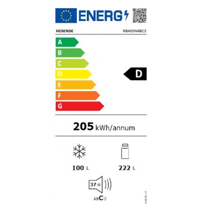 Combi HISENSE RB400N4BC3