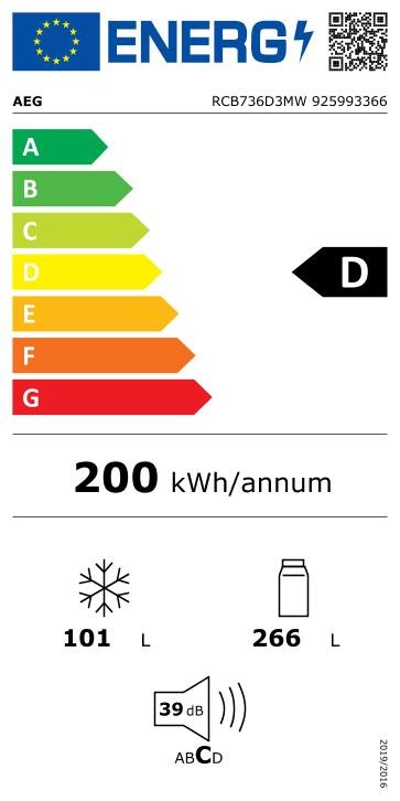 Etiqueta de Eficiencia Energética - 925993366