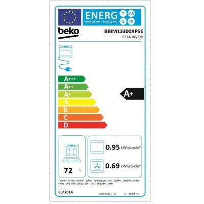 Horno BEKO BBIM13300XPSE
