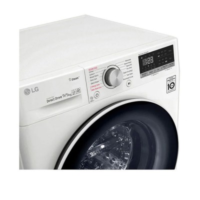 Lavasecadora LG F4DN4009S0W Blanco