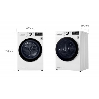 Secadora LG RC80V9AV4Q