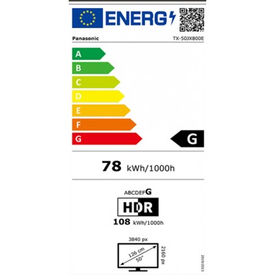 TV LED PANASONIC TX-50JX800E